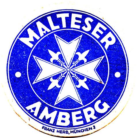 amberg am-by malteser rund 4a (215-u franz herb-fett-blau)